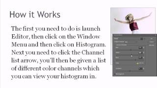 Adobe Elements Tutorials  Exploring The Histogram Palette [upl. by Arrak]