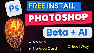 How to Download Photoshop Beta Try Generative AI for Free [upl. by Guthrey]