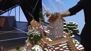 Minecraft  HoloLens  E3 2015 Live Gameplay Demo [upl. by Adnima]