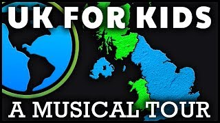 United Kingdom Geography and Culture Song For Kids  Learn Facts About the UK [upl. by Naloc21]