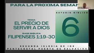 Estudio Biblico 5  12624 [upl. by Siari]