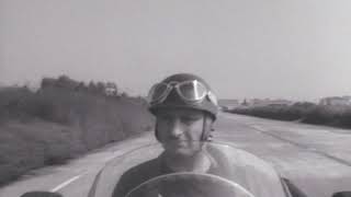 Onboard with Juan Manuel Fangio testing a Maserati  1957 F1  Modena Autodrome [upl. by Seiuqram]