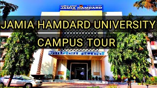 Jamia Hamdard University Campus Tour  Jamia Hamdard University Delhi Department Wise Detailed Tour [upl. by Irv]