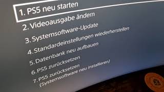 Ps5 Abgesicherter Modus [upl. by Huberty]