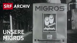 Migros – erster Verkaufswagen 1925  Detailhandel Schweiz  SRF Archiv [upl. by Einamrej]