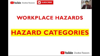 Hazard categories I Types of hazards [upl. by Svensen]