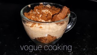 Eggless Chocolate MousseEasy recipe 2 minutes recipeVogue cookingEasy dessert [upl. by Oek]