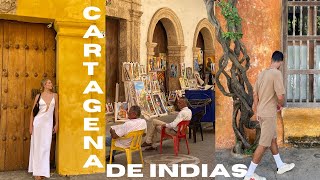 CARTAGENA COLOMBIA VLOG  Exploring the Old City Getsemani amp The Rosario Islands [upl. by Brebner]