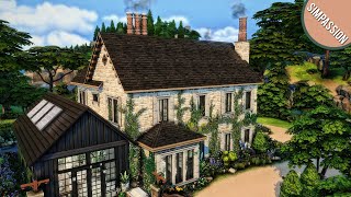 Country Farmhouse│CC│The Sims 4│Speed Build│SIMPASSION [upl. by Gmur]