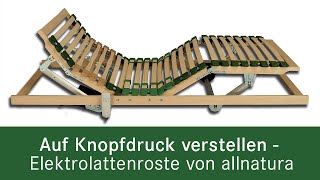 Elektro Lattenrost  schnell und einfach verstellen [upl. by Bryner]