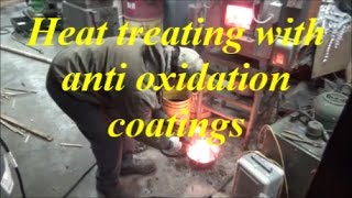 Heat treating with anti oxidation Coating [upl. by Knoll]