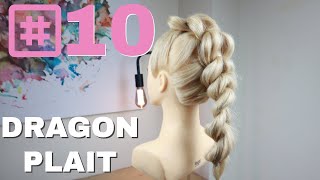 DRAGON PLAITING OR VIKING PLAIT [upl. by Bourque]