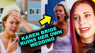 the KAREN of all bridezillas  REACTION [upl. by Ayocal566]