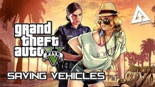 GTA 5 How to Save Your Cars Grand Theft Auto V [upl. by Beshore54]