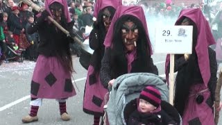 Fastnachtsumzug Titisee 2017 Germany Alemannische Fasnet [upl. by Nwahshar673]