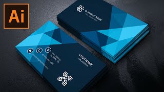 How to Create Business Card in Adobe Illustrator [upl. by Narej147]