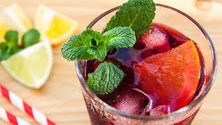 RECETTE SANGRIA MAISON 🍹 [upl. by Blackmun873]