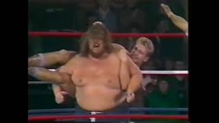 Greg Valentine vs Scrubber Daly 7 2 87 [upl. by Lenej387]