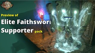 Elite Faithsworn Supporter pack  Preview  Path of Exile [upl. by Hacim]