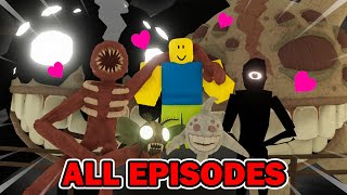 DOORS FLOOR 2 BUT IT IS FRIENDLY all episodes Roblox Animation [upl. by Nero]