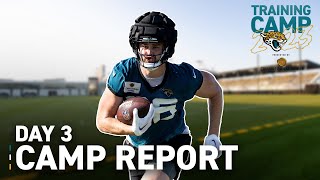 TE Gerrit Prince Shines With 2 Touchdown Grabs  Camp Report  Jacksonville Jaguars [upl. by Aramanta689]