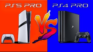 Ps5 Pro Compared To Ps4 Pro [upl. by Dyl]