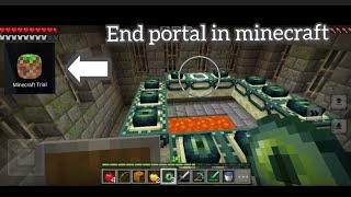 finding the end portal in minecraft [upl. by Eniruam]