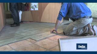 Gerflor LVT Creation Clic Installation [upl. by Oalsinatse]