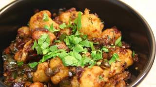 Crispy Gobi  Cauliflower Manchurian dry [upl. by Haag]