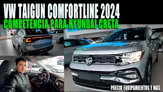 VW TAIGUN COMFORTLINE 2024 💲🔴 O PREFIERES UN VW VIRTUS 2024 [upl. by Ahsla737]