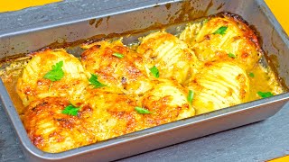 Hasselback Potato Gratin 4K UHD Video Recipe [upl. by Ailima998]