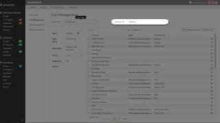 How to Manage Lists and Change Fields Requirements  Beanworks [upl. by Ahseila]