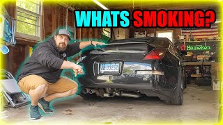 Epic Fail 600 WHP 350Z Smokes Up on Season’s First Test Drive [upl. by Judi]