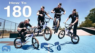 How To 180 BMX [upl. by Matless]