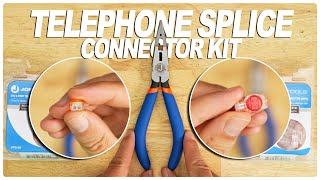 Jonard Tools Telephone Splice Connector Kit TKU3 Product Video [upl. by Eiramac]