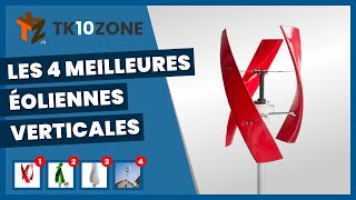 Les 4 meilleures éoliennes verticales [upl. by Ellennad]