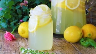 How to Make Homemade Lemonade Using Real Lemons [upl. by Lalise197]