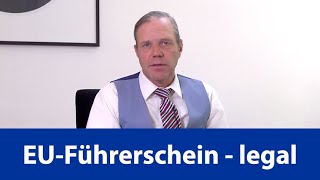 EUFührerschein legal erwerben – so erkennen Sie unseriöse Anbieter [upl. by Aicilram]