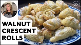 My IRRESISTIBLE Walnut Crescent Rolls Gone in 10 minutes 😋😊 [upl. by Quintilla]