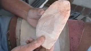 Flintknapping  Beginners Part 7 [upl. by Natiha]