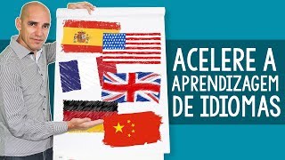 Como Estudar Idiomas e Acelerar o Processo de Aprendizagem  Memorização [upl. by Eladnyl687]