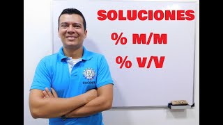 Expresiones de Concentración pp pv ppm MOLARIDAD NORMALIDAD [upl. by Dnomder]