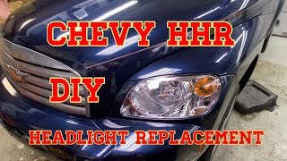 Chevy HHR headlight replacement [upl. by Meela]