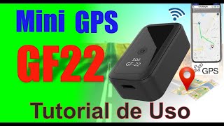 GF22 Mini Rastreador e Localizador  Configuração do aplicativo 360GPS Funcionamento do GPS GF22 [upl. by Meagan]