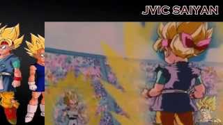 Goku Jr Vs Vegeta Jr Pelea Completa Audio Latino HD [upl. by Nial]