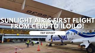 Cebu to Iloilo with Sunlight Air 2R 869  Trip Report [upl. by Sacul190]