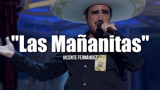 LAS MAÑANITAS  Vicente Fernández LETRA [upl. by Niwde]