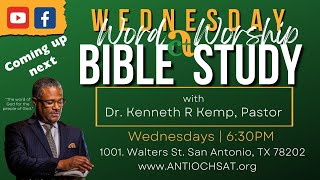 Antioch Missionary Baptist Church Virtual Bible Study Wednesday quotThe Gospel of Matthewquot 4172024 [upl. by Raines407]