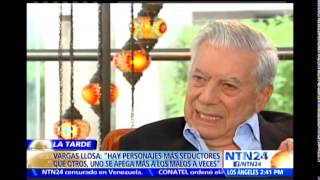 Mario Vargas Llosa habla sobre Gabriel García Márquez y cuestiona al régimen venezolano [upl. by Eyatnod]