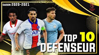 🥇 TOP 10 des meilleurs DEFENSEURS CENTRAUX  Saison 20202021 ⚽️ [upl. by Kimitri]